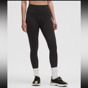 Lululemon Wunder Train Black High-Waisted Leggings 25”